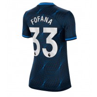 Dámy Fotbalový dres Chelsea Wesley Fofana #33 2023-24 Venkovní Krátký Rukáv